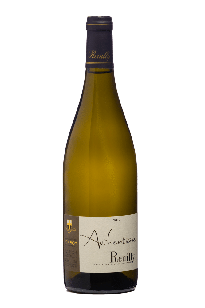 Bouteille vin blanc Authentique Reuilly du Domaine Ponroy