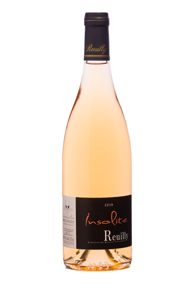Bouteille vin rosé cuvée Insolite Reuilly du Domaine Ponroy